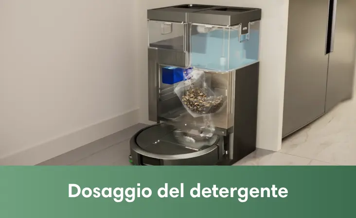Dosaggio del detergente